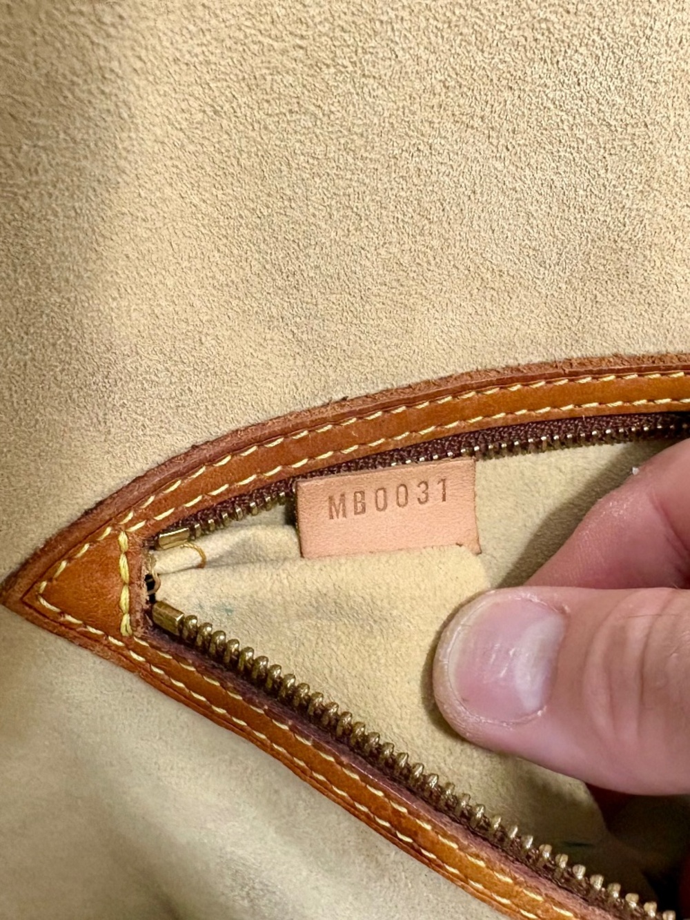 Vintage Louis Vuitton Babylone Tote Bag Brown Monogram Canvas Vachetta Leather - Picture 4 of 14